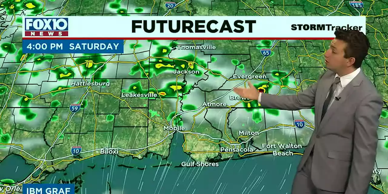 Expect a chance of afternoon showers and thunderstorms each day this weekend