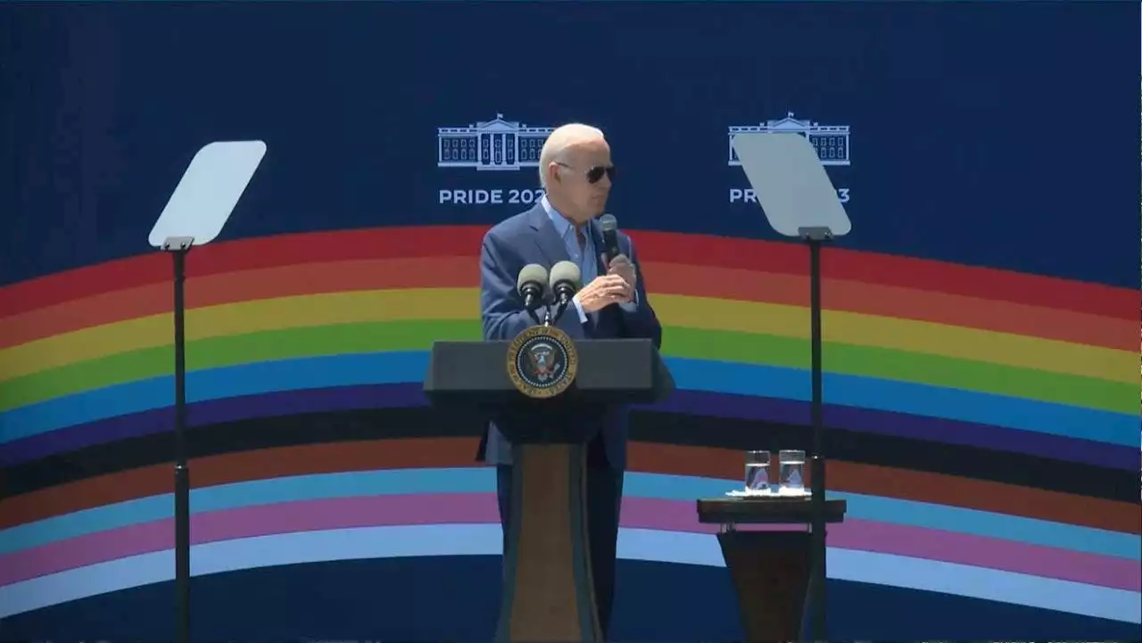 Biden speaks at White House Pride event: 'Bravest and most inspiring people I've ever known'