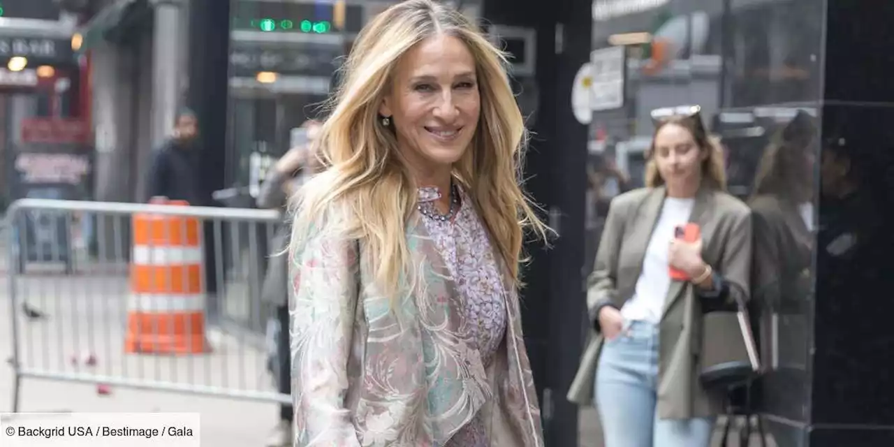 PHOTO – Sarah Jessica Parker : son mix & match d’imprimés aurait été validé par Carrie Bradshaw - Gala