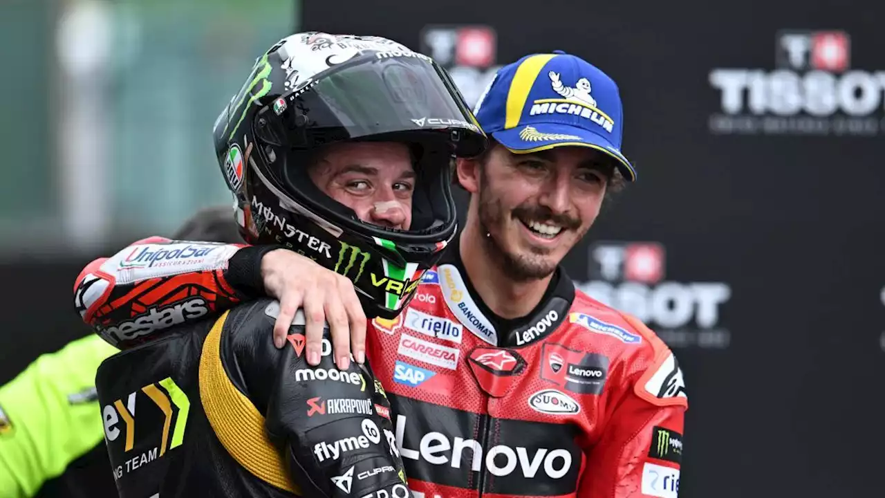 Bagnaia: 'Bezzecchi forte, non volevo farlo avvicinare'. Bez: 'Pecco stacca come un matto'