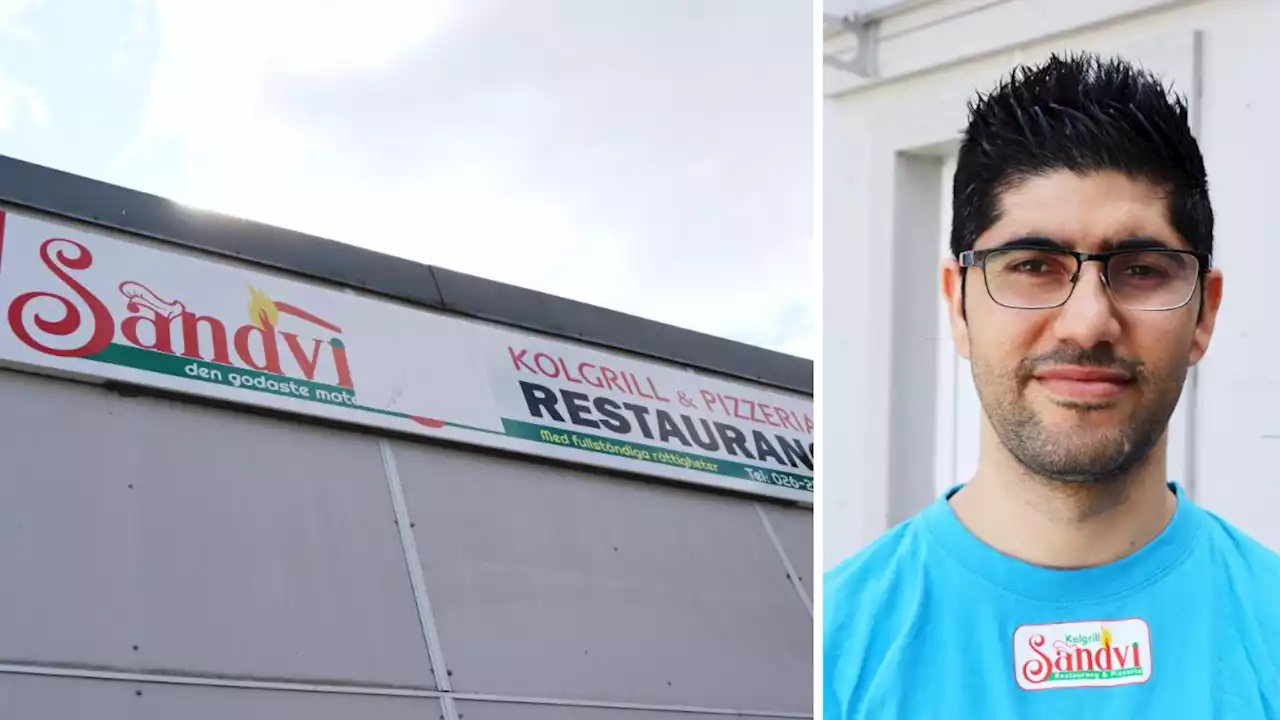 Restaurangen fick inte heta Sandviks – tejpade för k och s på skylten