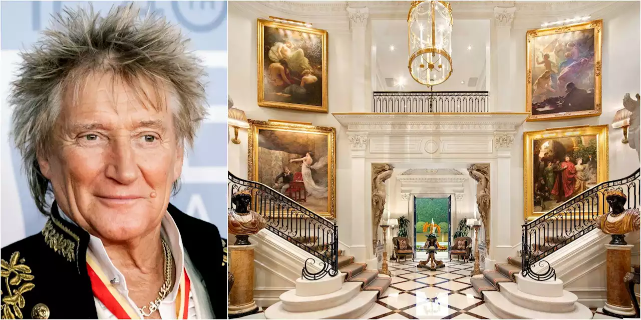 Rod Stewart säljer sitt storslagna hem efter 30 år