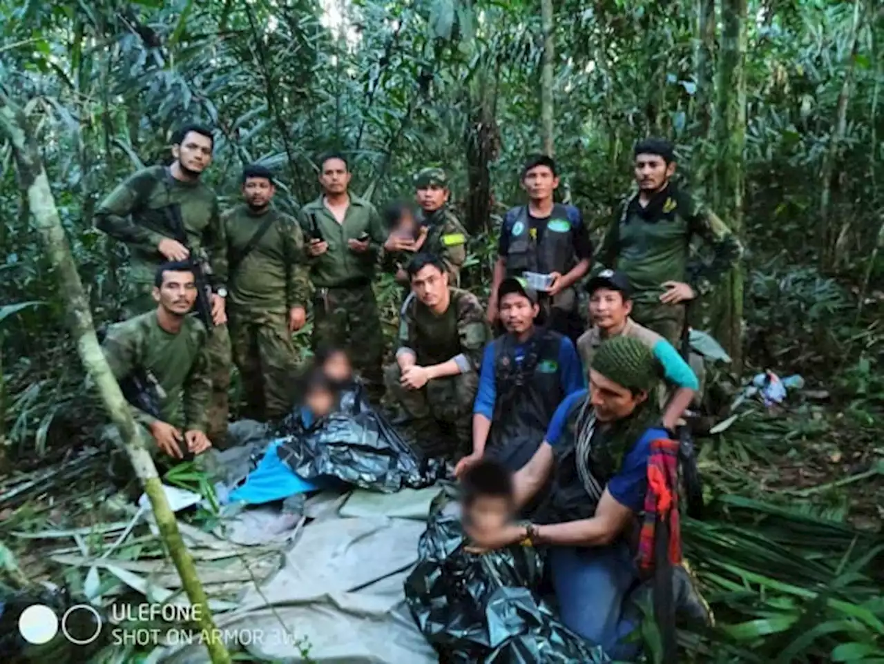 4 Colombian children found alive in jungle weeks after plane crash