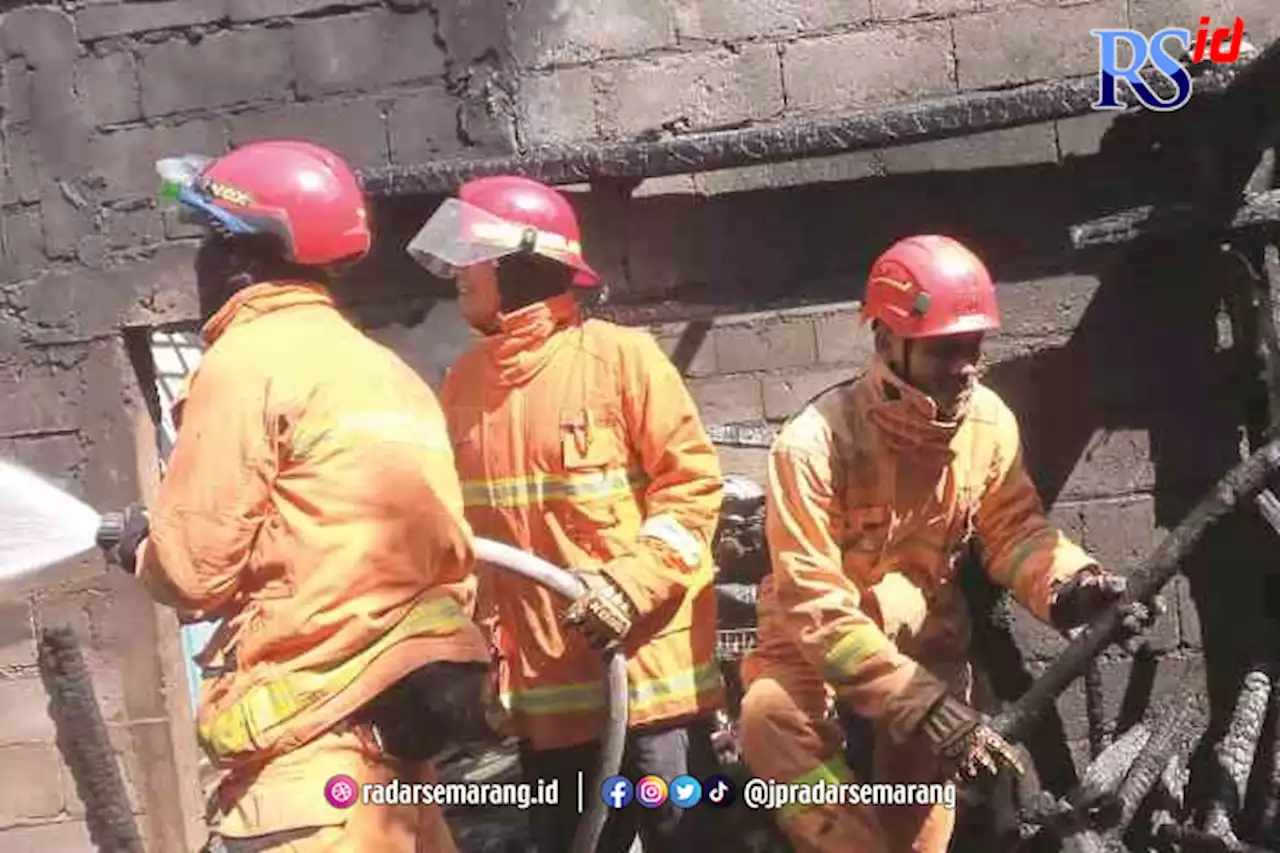 Lupa Matikan Tungku, Rumah Ludes Terbakar