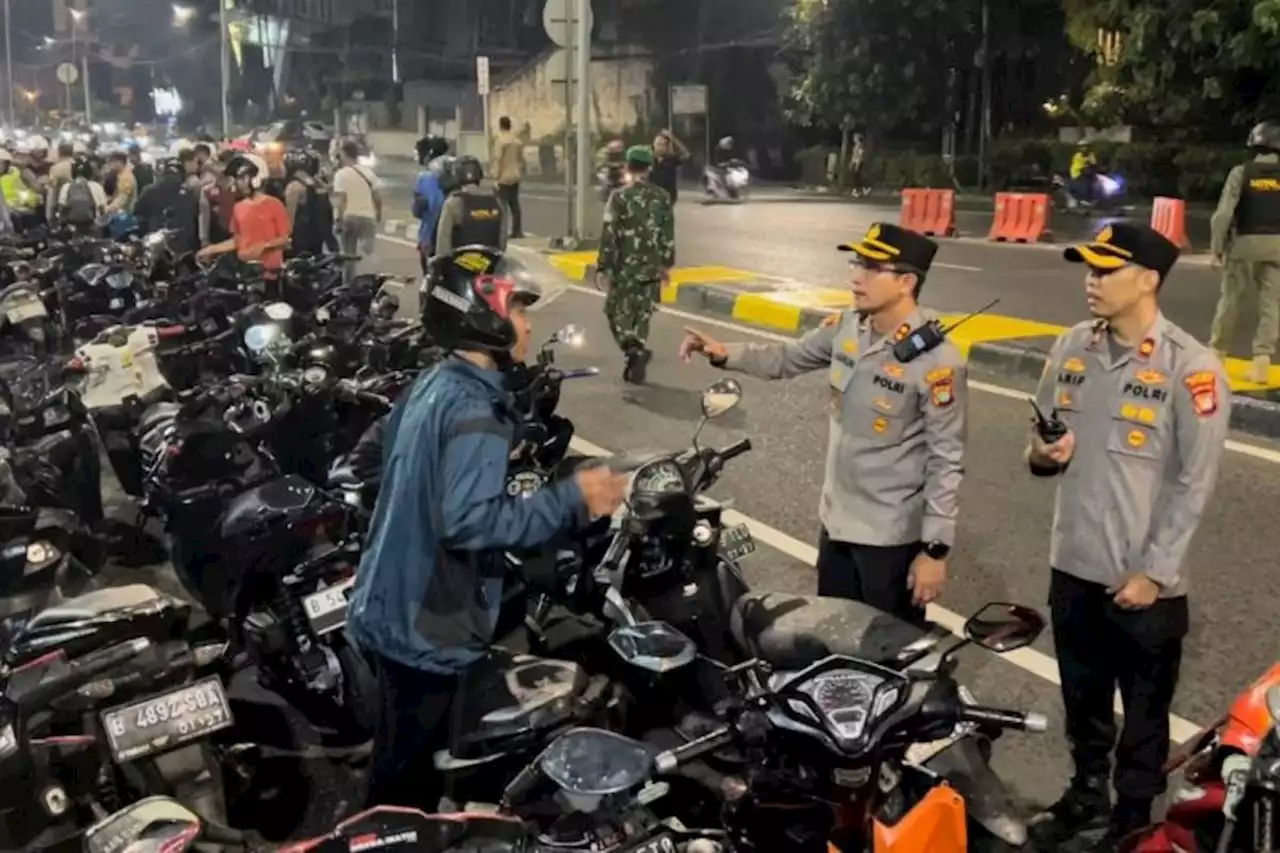 Gelar Penertiban Balap Liar, Polisi Tilang 40 Motor