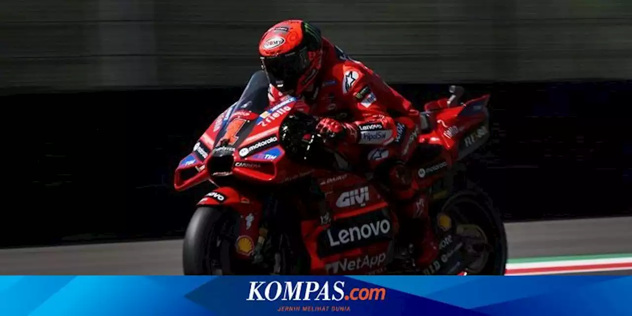 Hasil Kualifikasi MotoGP Italia 2023: Bagnaia Pole, Marquez Bersaudara Front Row