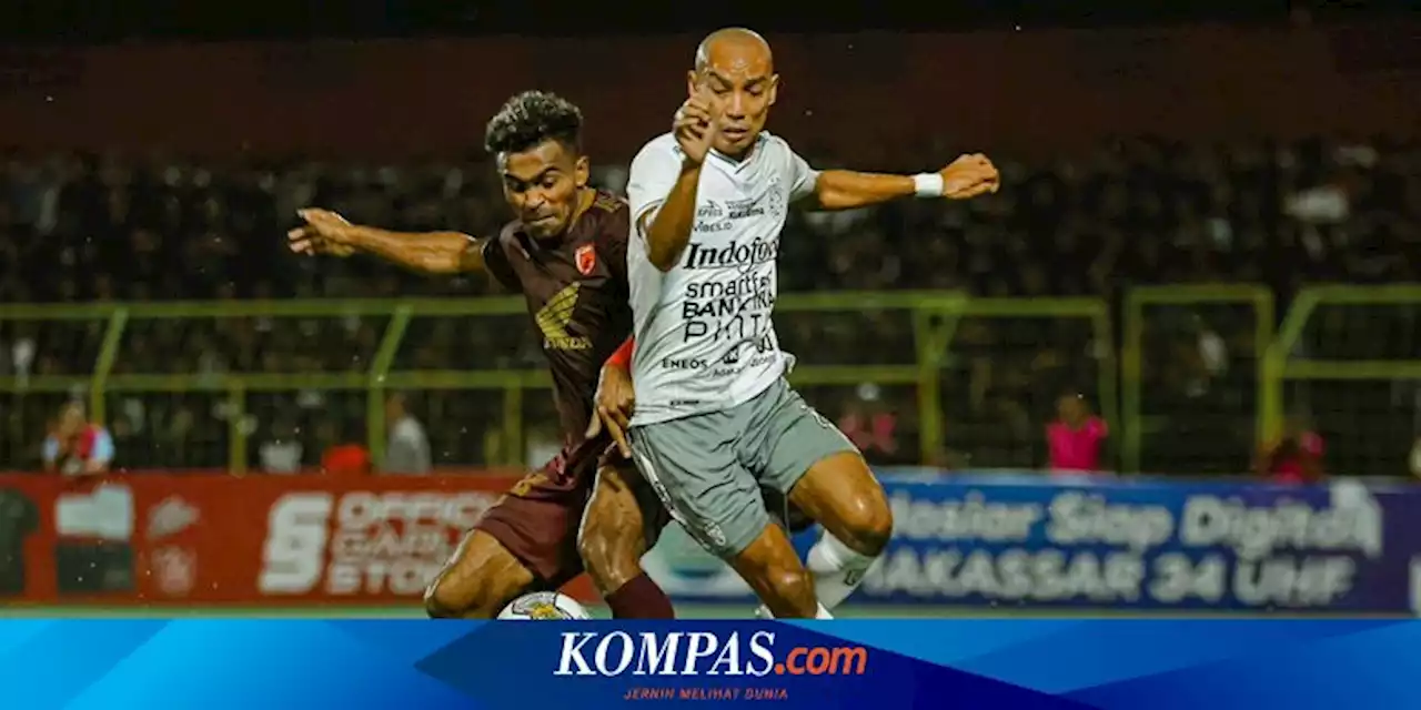 Hasil PSM Vs Bali United 1-1: Diwarnai Gol Bunuh Diri, Laga ke Extra Time