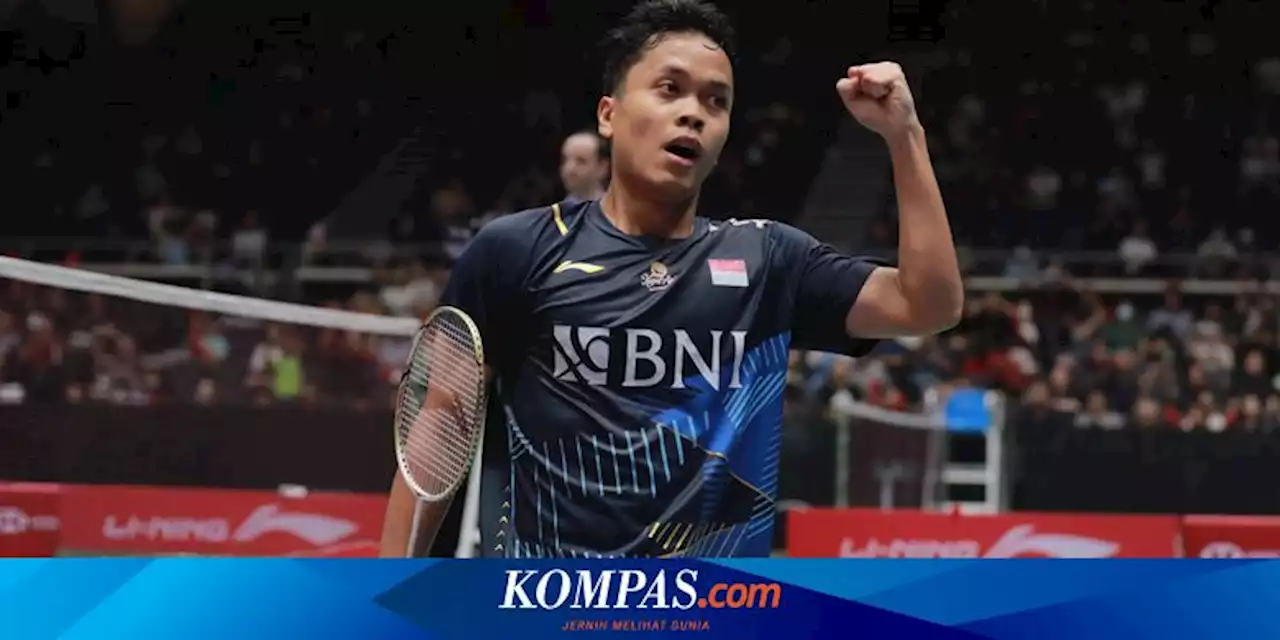 Jadwal Singapore Open 2023: Asa Ginting Pertahankan Gelar