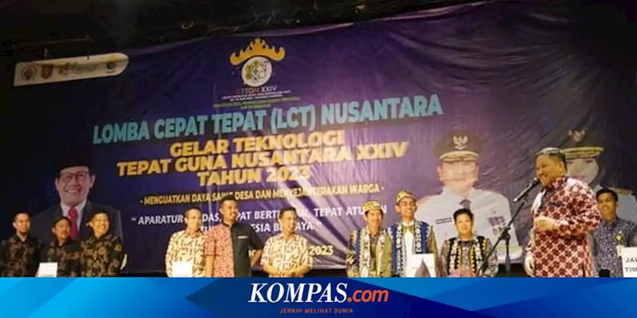 Provinsi Lampung Juarai Lomba Cepat Tepat Nusantara Inisiatif Kemendesa PDTT