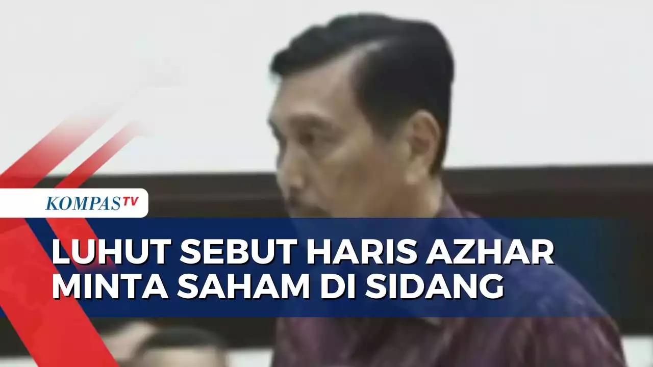 Haris Azhar Bantah Minta Saham ke Luhut untuk Dirinya!