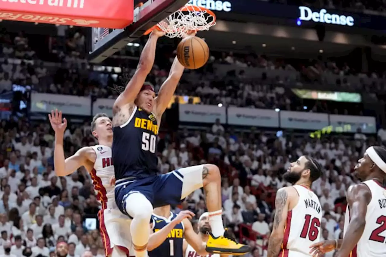 Nuggets now in full command of NBA Finals, top Heat 108-95 for 3-1 lead