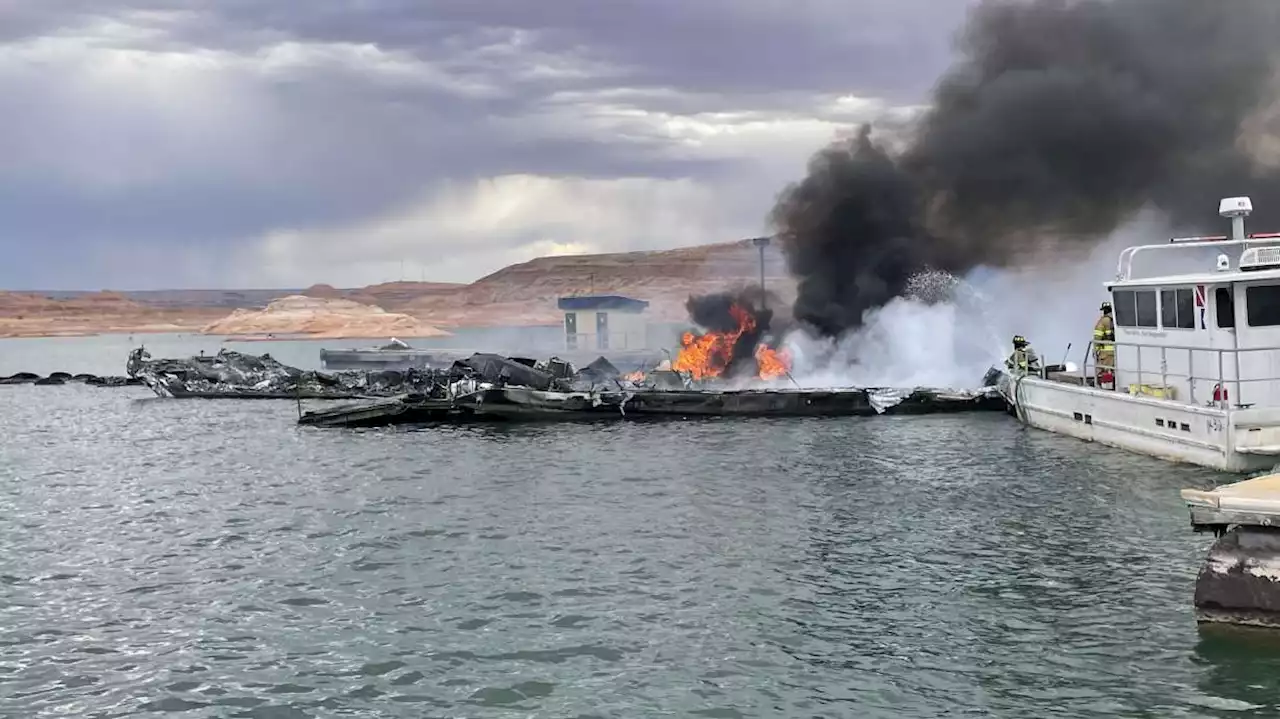 Lake Powell houseboat fire determined to be accidental, officials say