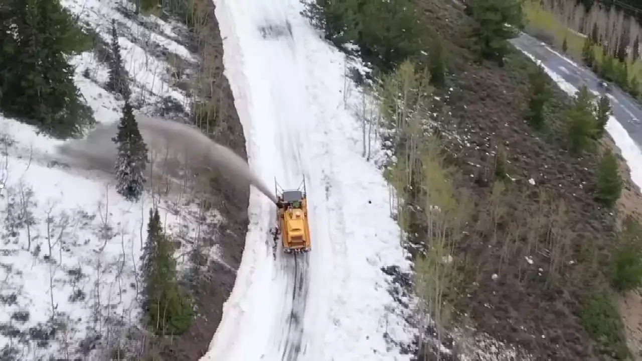 Seasonal road openings delayed as UDOT works to clear record-breaking snowpack