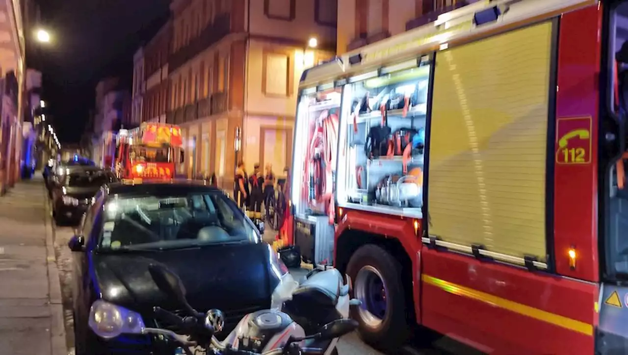 Toulouse : violent feu d'appartement, une femme âgée blessée grave