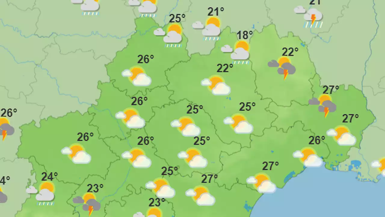 Météo du week-end en Occitanie : un temps estival, malgré quelques risques d'orages