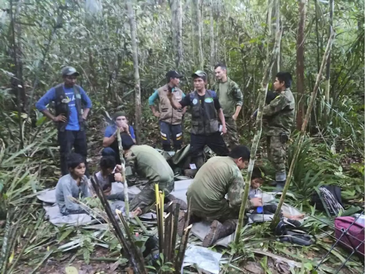 Tras 40 días, hallan vivos a niños perdidos en la Amazonia colombiana