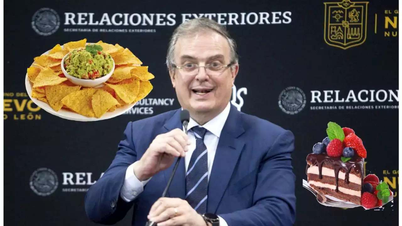 Este fue el menú para Marcelo Ebrard en su comida de despedida de la SRE