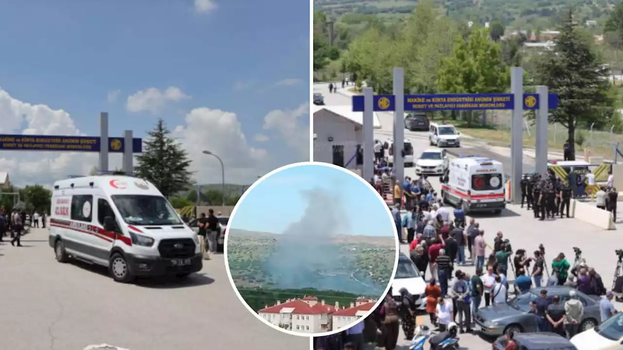 Five killed in blast at state-owned explosives factory in Turkey