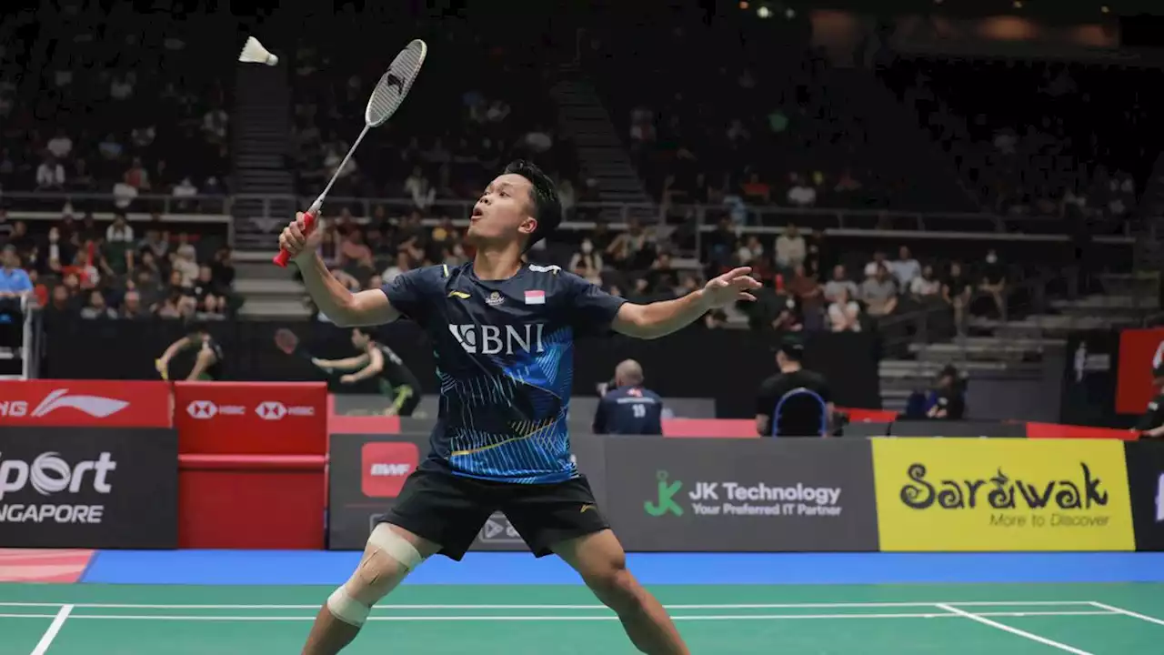 Hasil Singapore Open 2023: Sisihkan Bocah Ajaib asal Thailand, Anthony Ginting Lolos ke Final