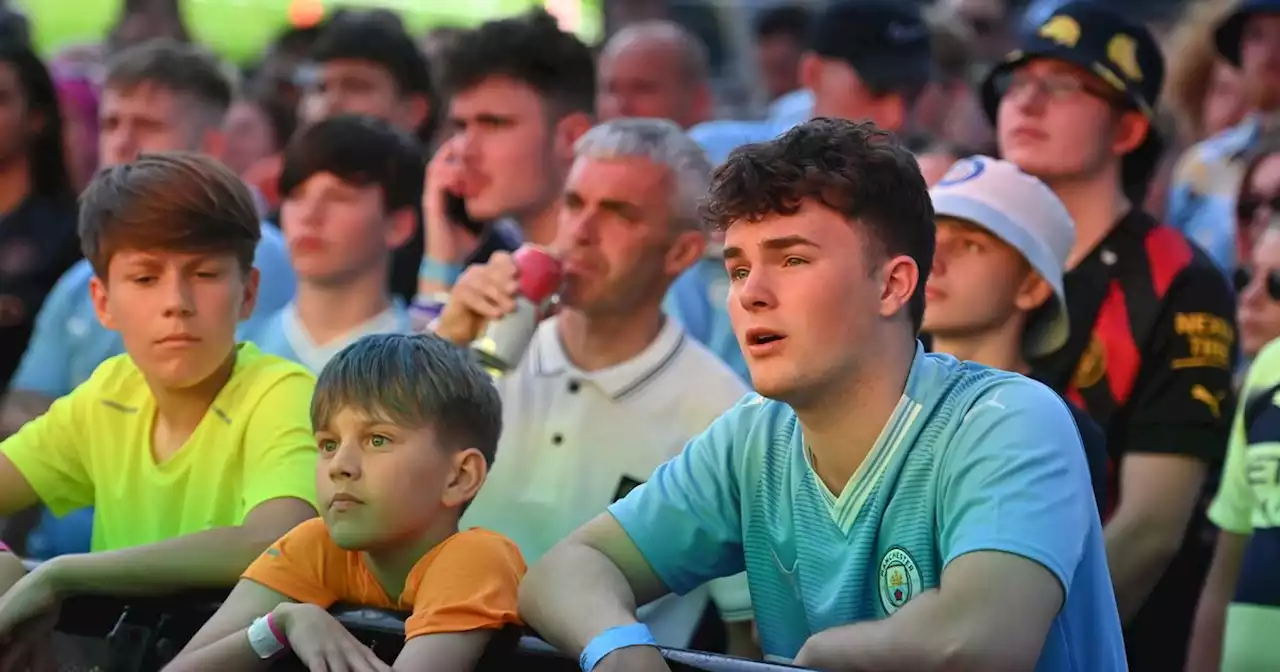 Fans elated as City 1-0 up at Champions League final - updates