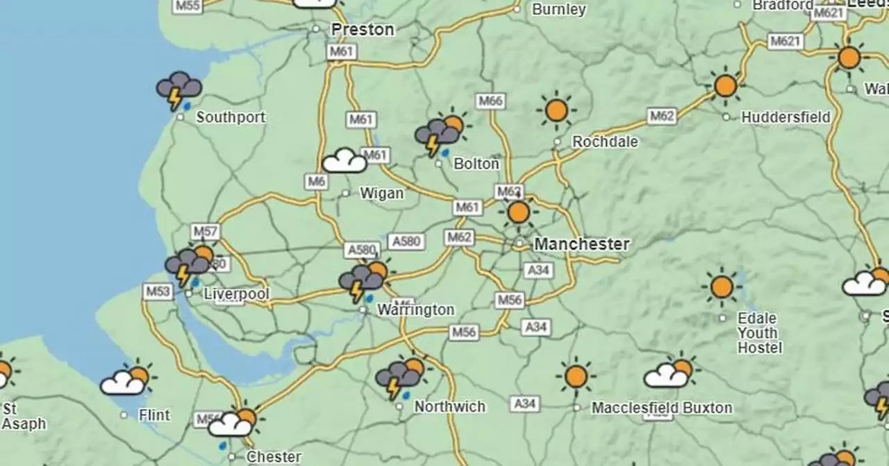 Met Office extends thunderstorm warning for Greater Manchester