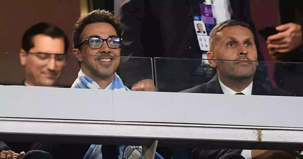 Sheikh Mansour attends first Man City match since 2010 at Champions League final