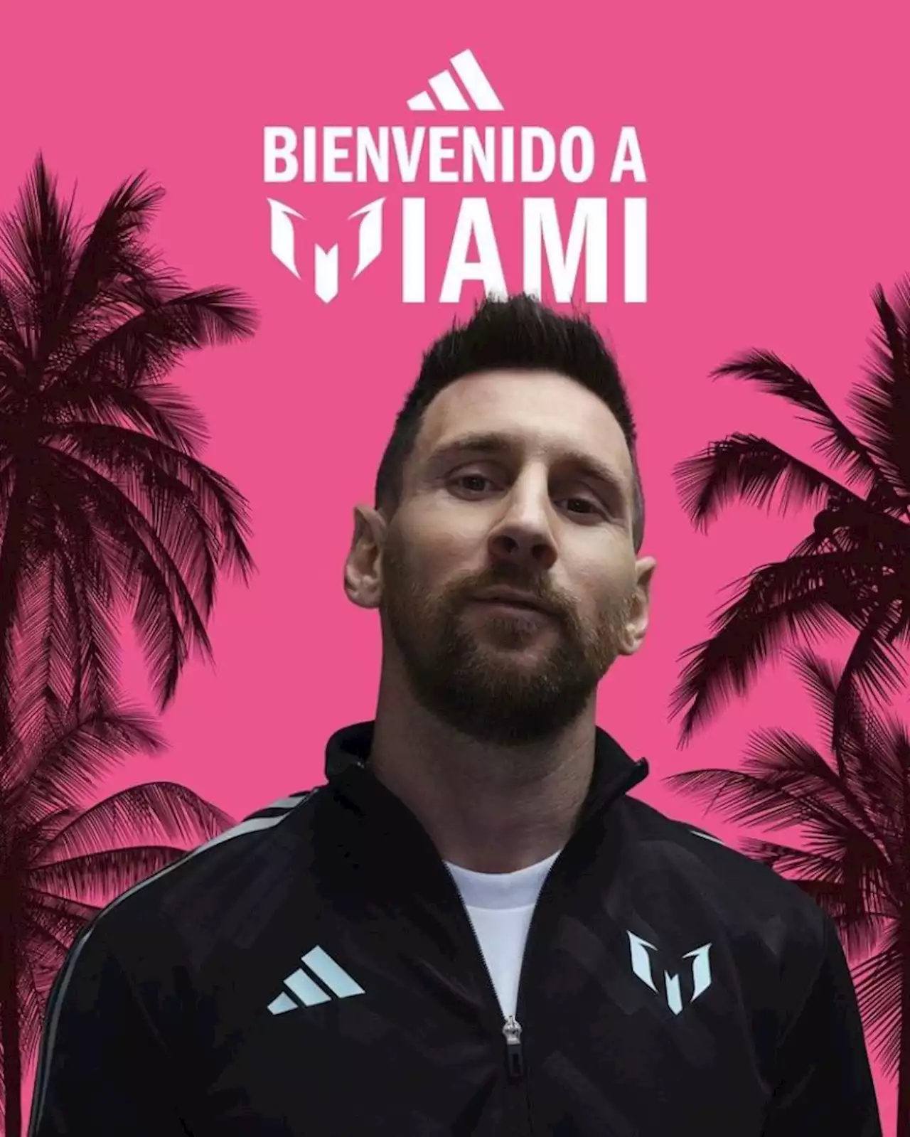 'Bienvenido Messi': Adidas se une al sueño del Inter Miami