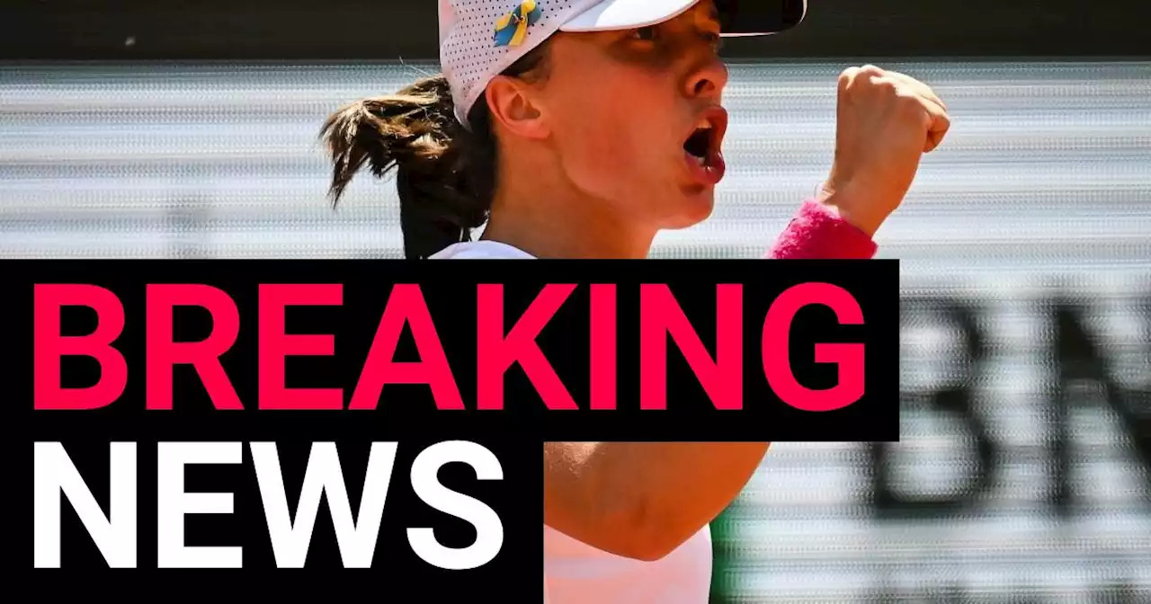 Iga Swiatek survives scare to beat Karolina Muchova in French Open final