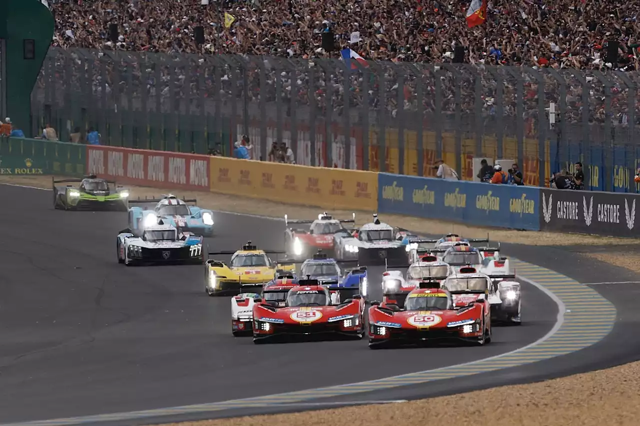 Le Mans 24 Hours: Toyota leads Ferrari after first hour