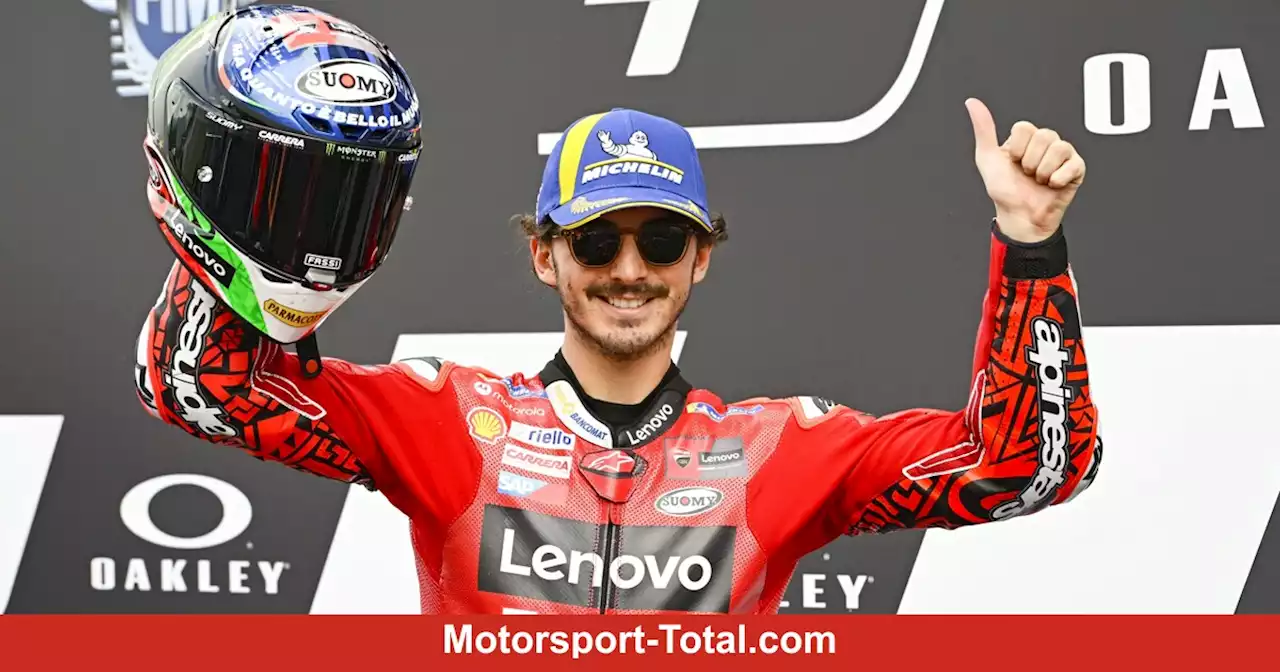 MotoGP-Sprint in Mugello 2023: Bagnaia führt Ducati-Quintett an