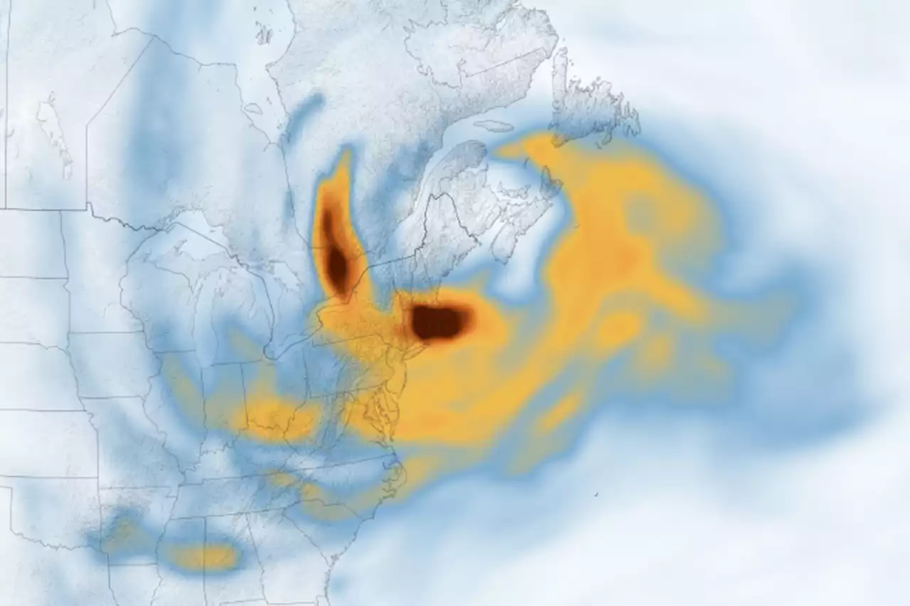 Hazardous Air Chokes Northeastern States