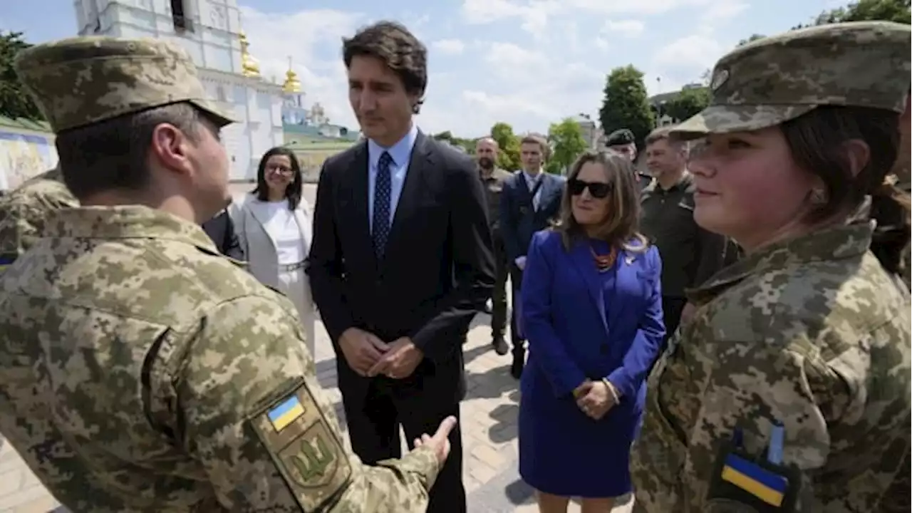 Canada's PM on surprise visit to Kyiv as Ukraine steps up counteroffensive against Russia | CBC News