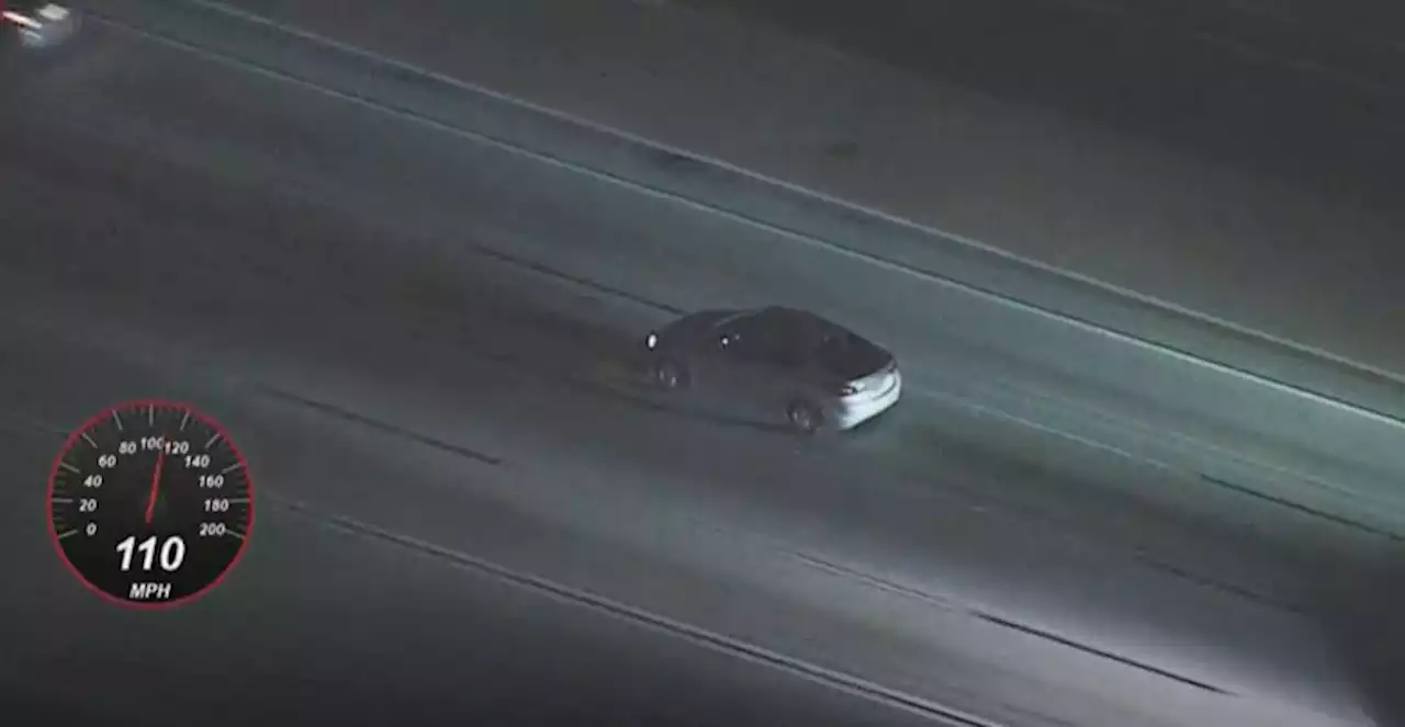 Driver tops 100 mph while leading police chase through LA County