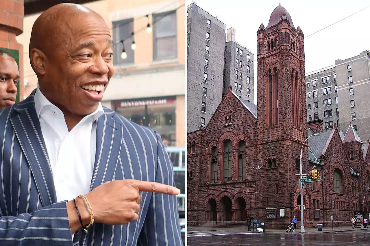 Mayor Eric Adams enters NYC landmark church preservation fight alongside Mark Ruffalo