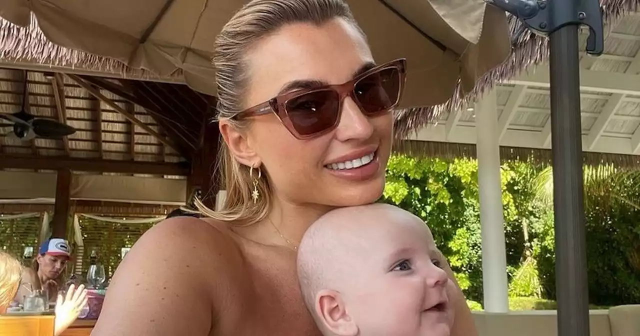 Billie Shepherd shares adorable update on baby Margot as she enjoys sunshine