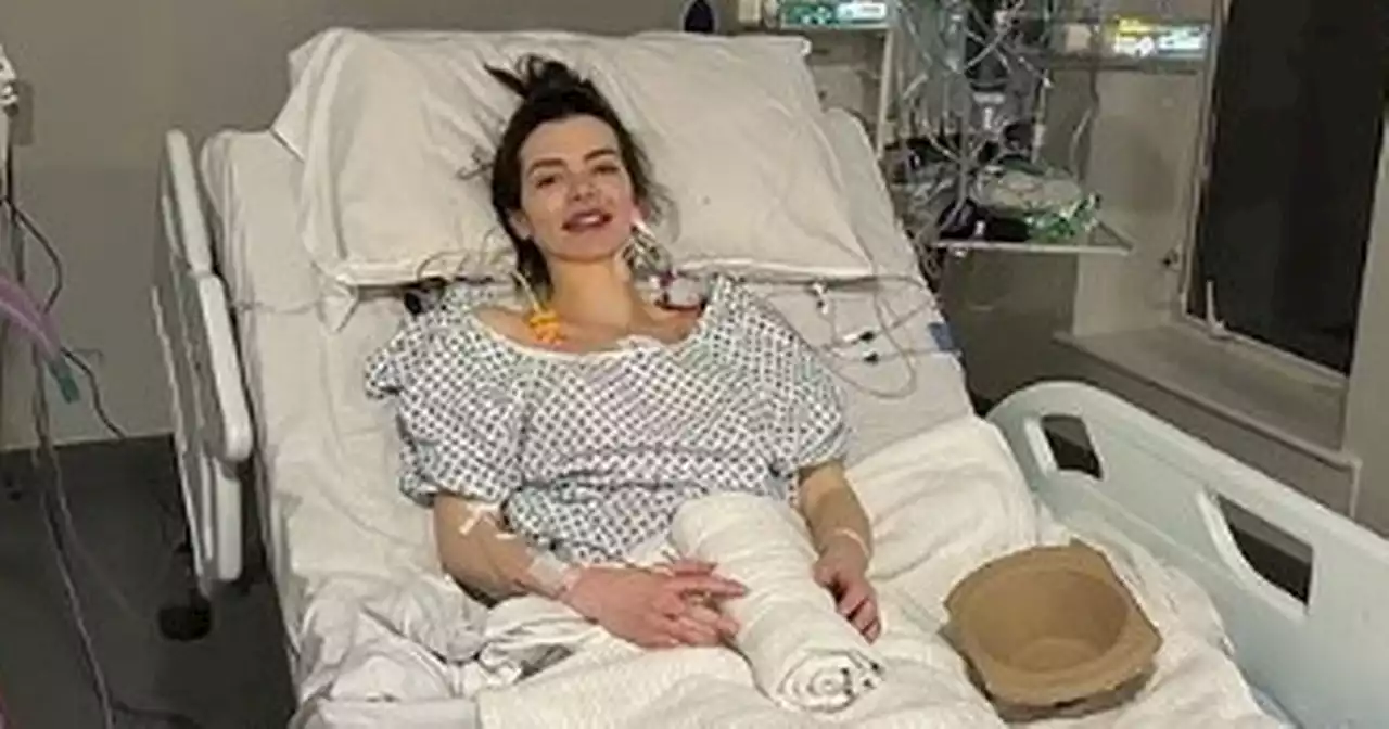 Gaz Beadle's wife Emma McVey issues update after being rushed back into hospital