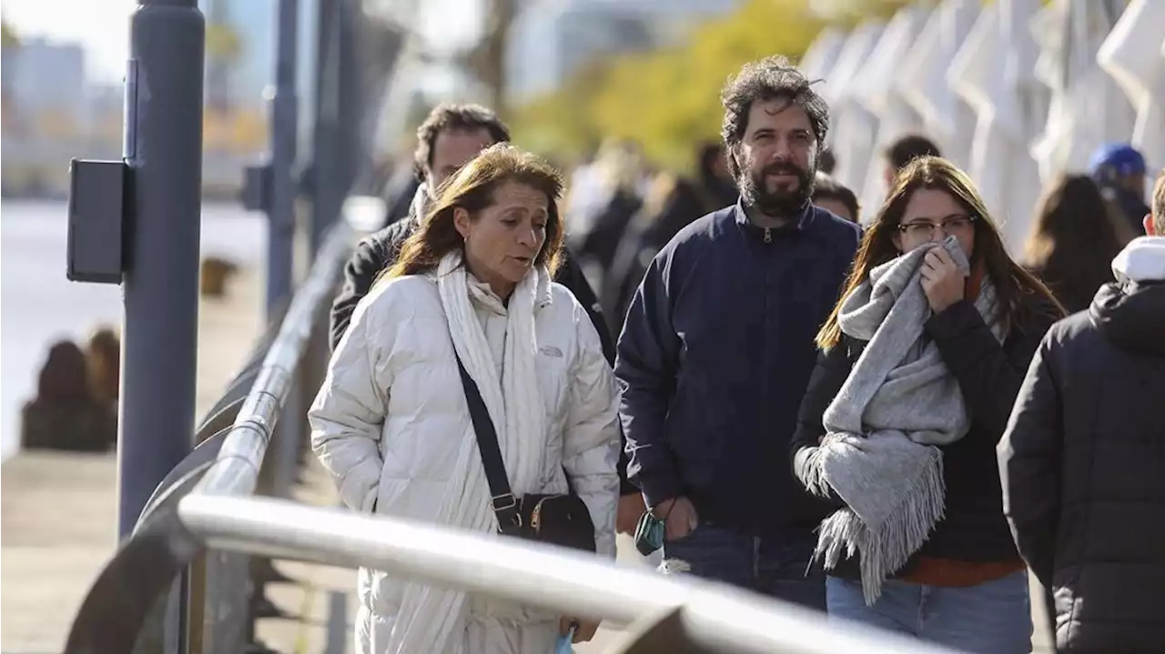 Adiós al clima primaveral: llega la ola polar y la temperatura alcanzará los 2° en el AMBA