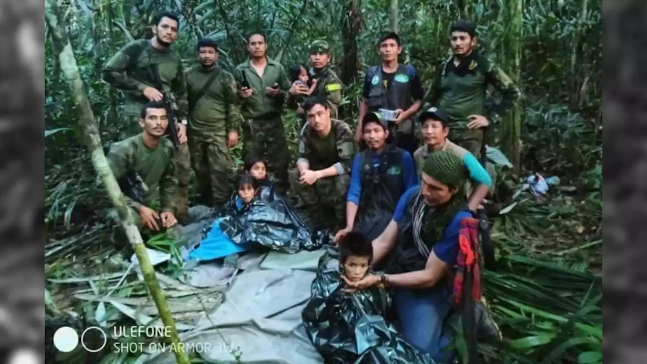 Veja imagens do resgate das crianças que ficaram 40 dias na Amazônia