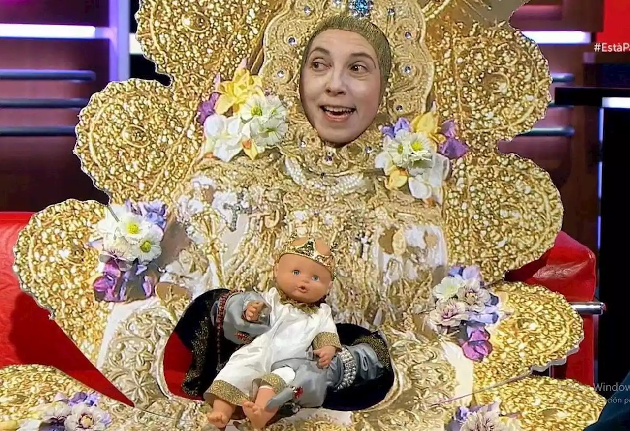 A la Virgen del Rocío ni tocarla