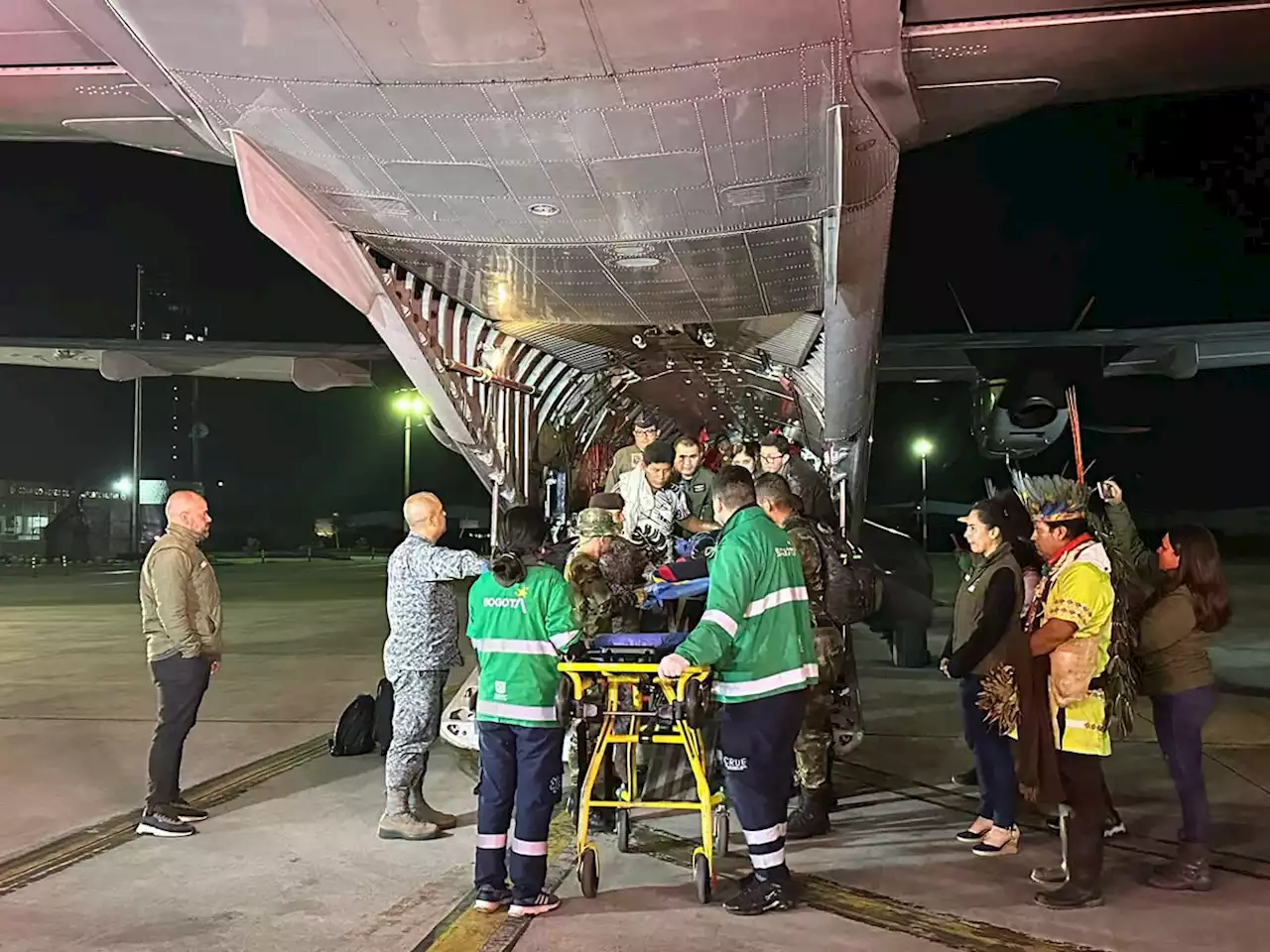 Ya están en Bogotá los niños rescatados de la selva; los internarán en el Hospital Militar - Pulzo