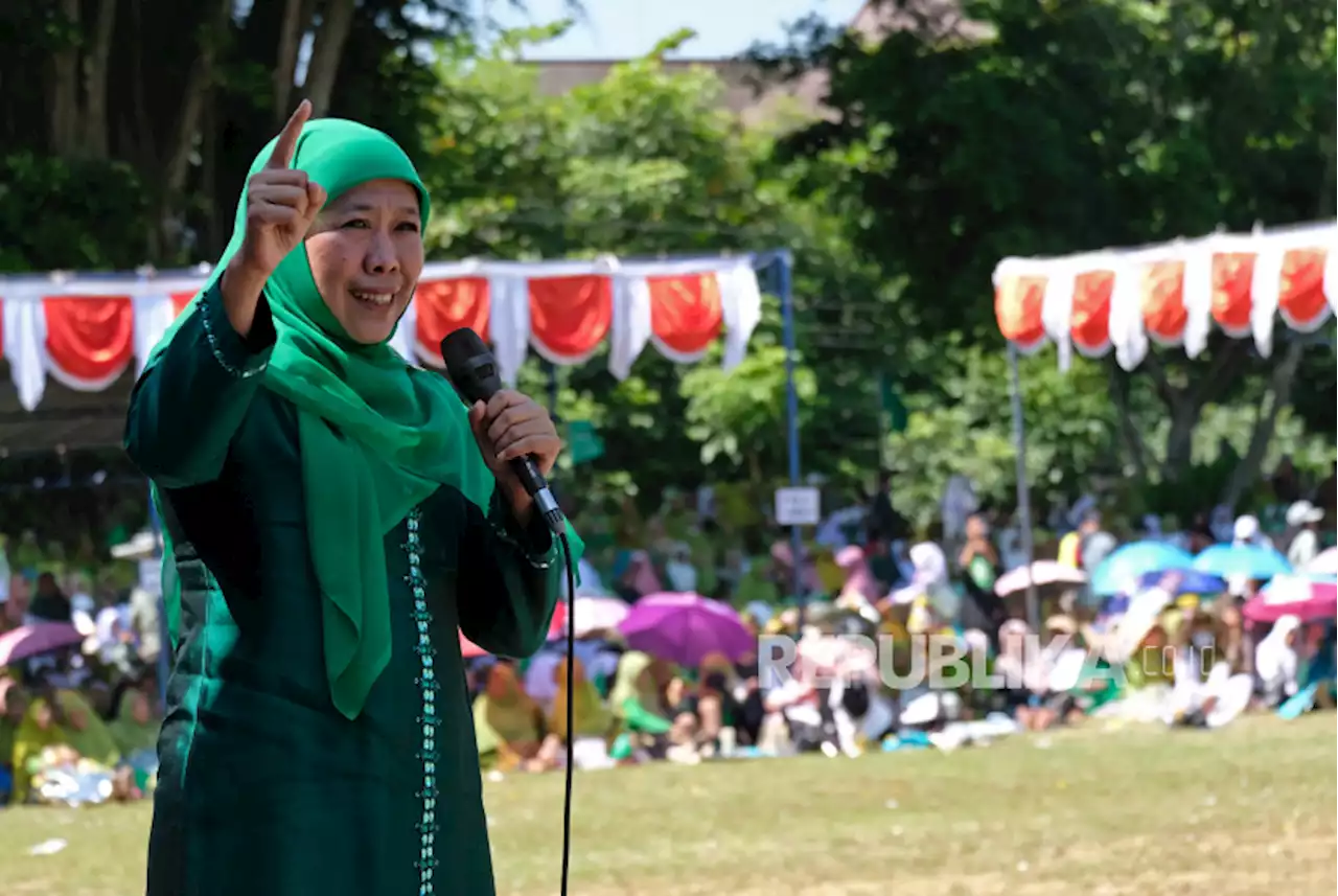 Gubernur Khofifah Raih Satyalancana Wirakarya Majukan Pertanian Jatim |Republika Online