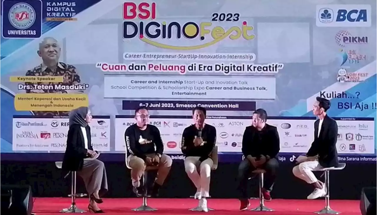 Motivasi Para Pemuda, BSI Diginofest 2023 Hadirkan Tiga Pendiri |em|Startup|/em| |Republika Online