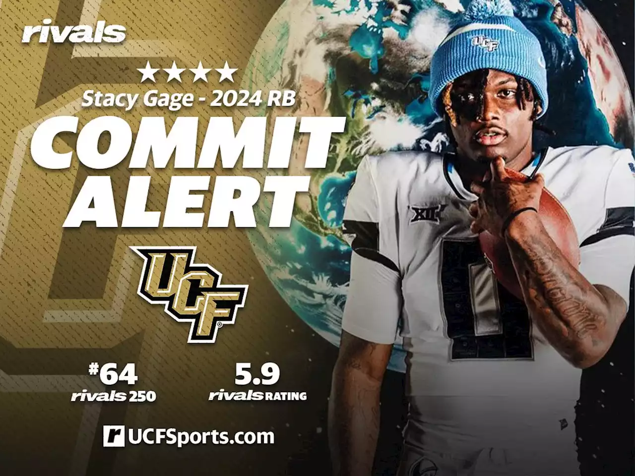 UCF edges national powers for high-profile running back Stacy Gage - Rivals.com