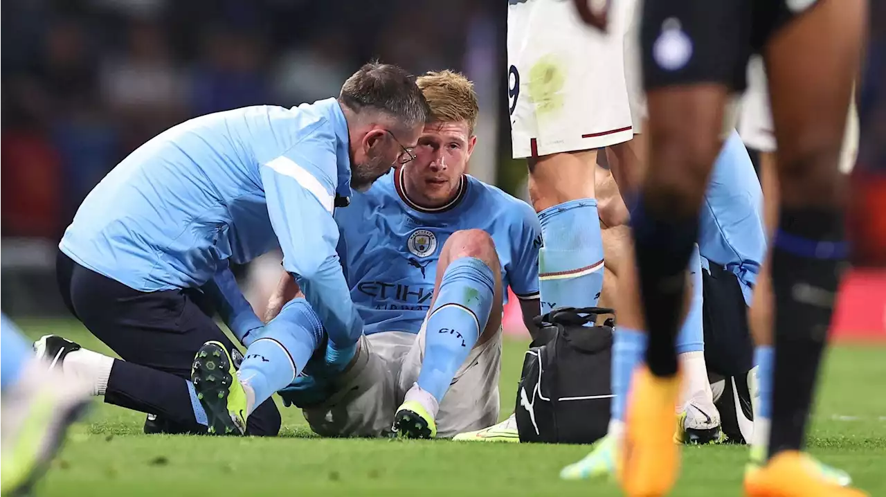 Deux finales, deux blessures : Kevin De Bruyne maudit en Ligue des Champions