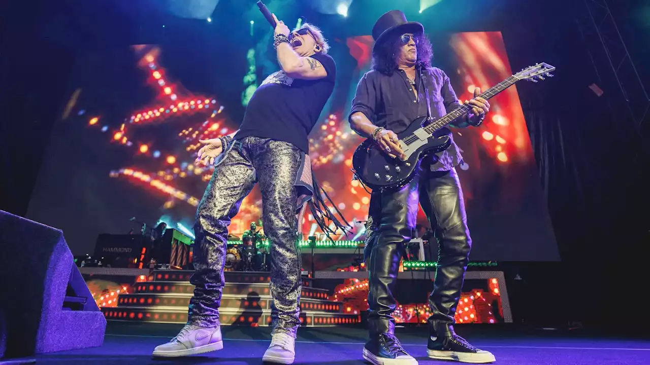 Guns N'Roses demuestran en Madrid que la nostalgia del rock sigue llenando estadios