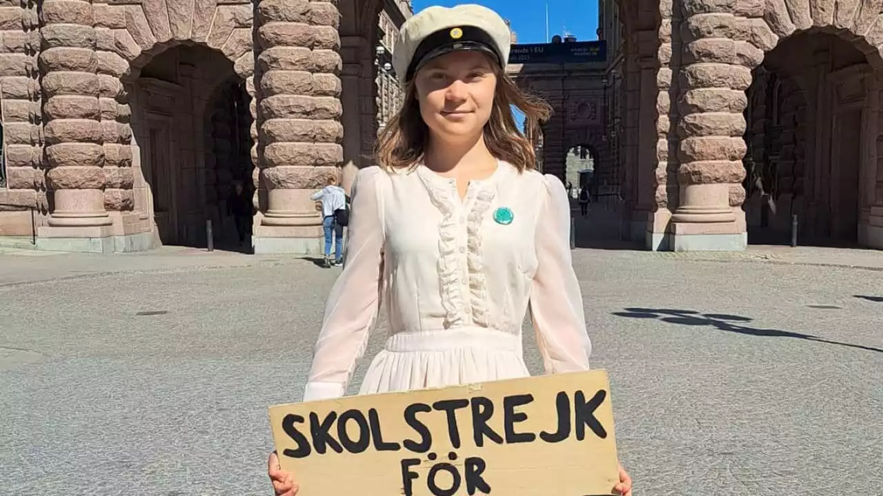 'The fight has only just begun': Greta Thunberg marks last school strike as she graduates