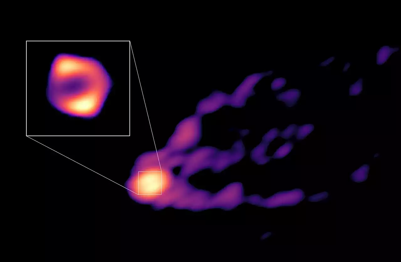 Unprecedented Image of Black Hole’s Powerful Jet and Shadow Captured by Astronomers