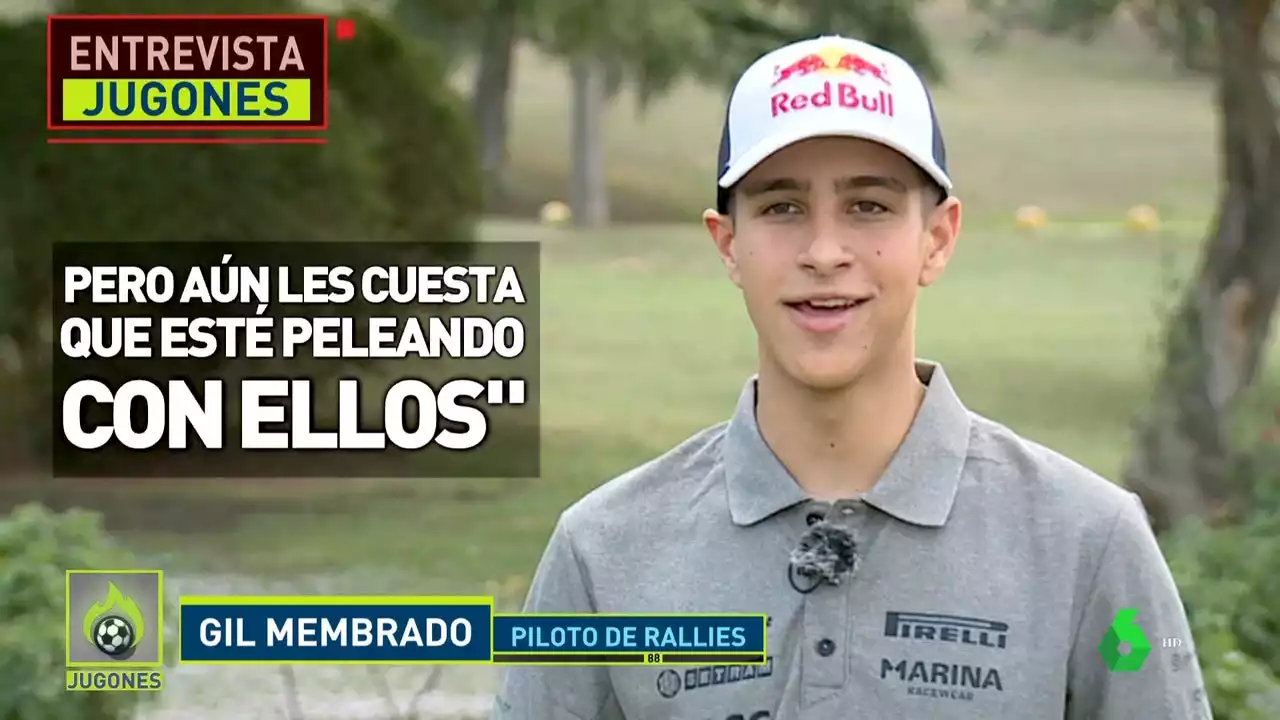 Gil Membrado, el piloto de 15 años que asombra al mundo del rally: 'A los rivales les da rabia que les gane'