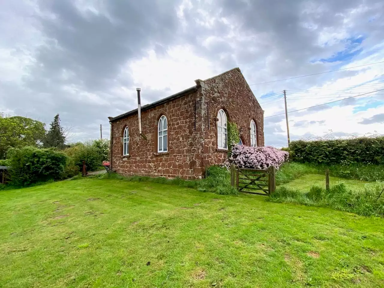 Divine Dwelling: Picturesque converted chapel with stunning Shropshire views up for grabs for a cool £550K