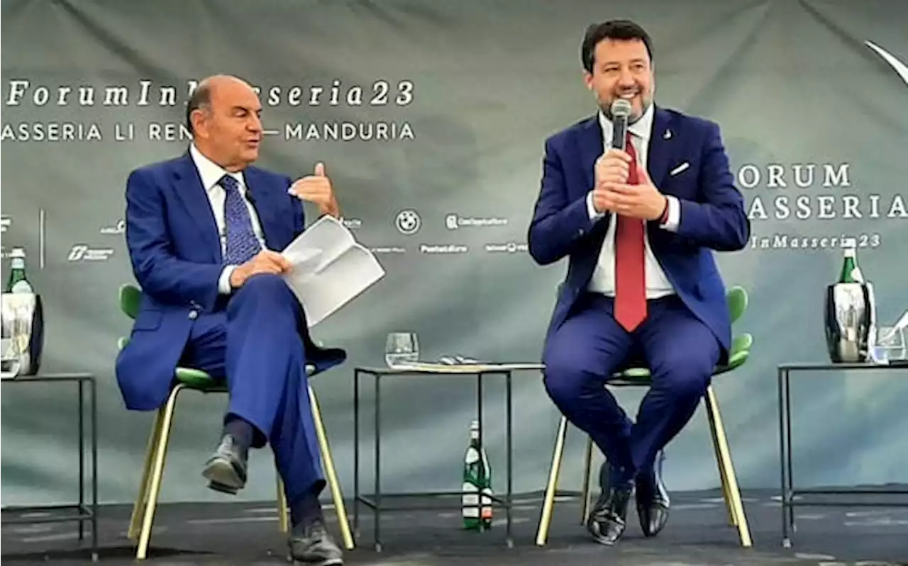 Salvini: lavori Ponte da primavera 2024, spenderemo fondi Pnrr